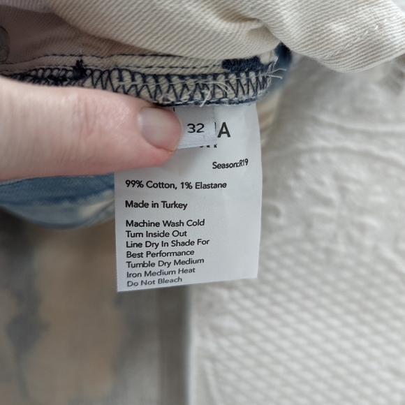 ♥️ NWT Ovadia Slim 002 Beach Tie Dye Jeans 👀 - Picture 2 of 8